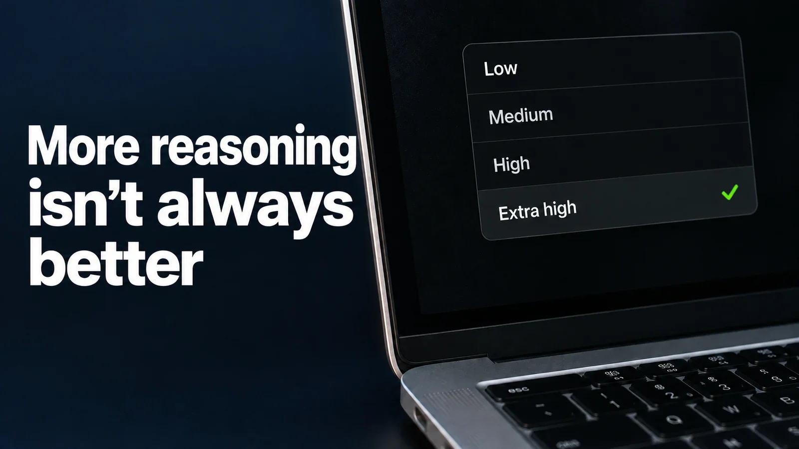 Cover image for More Reasoning Isn’t Always Better
