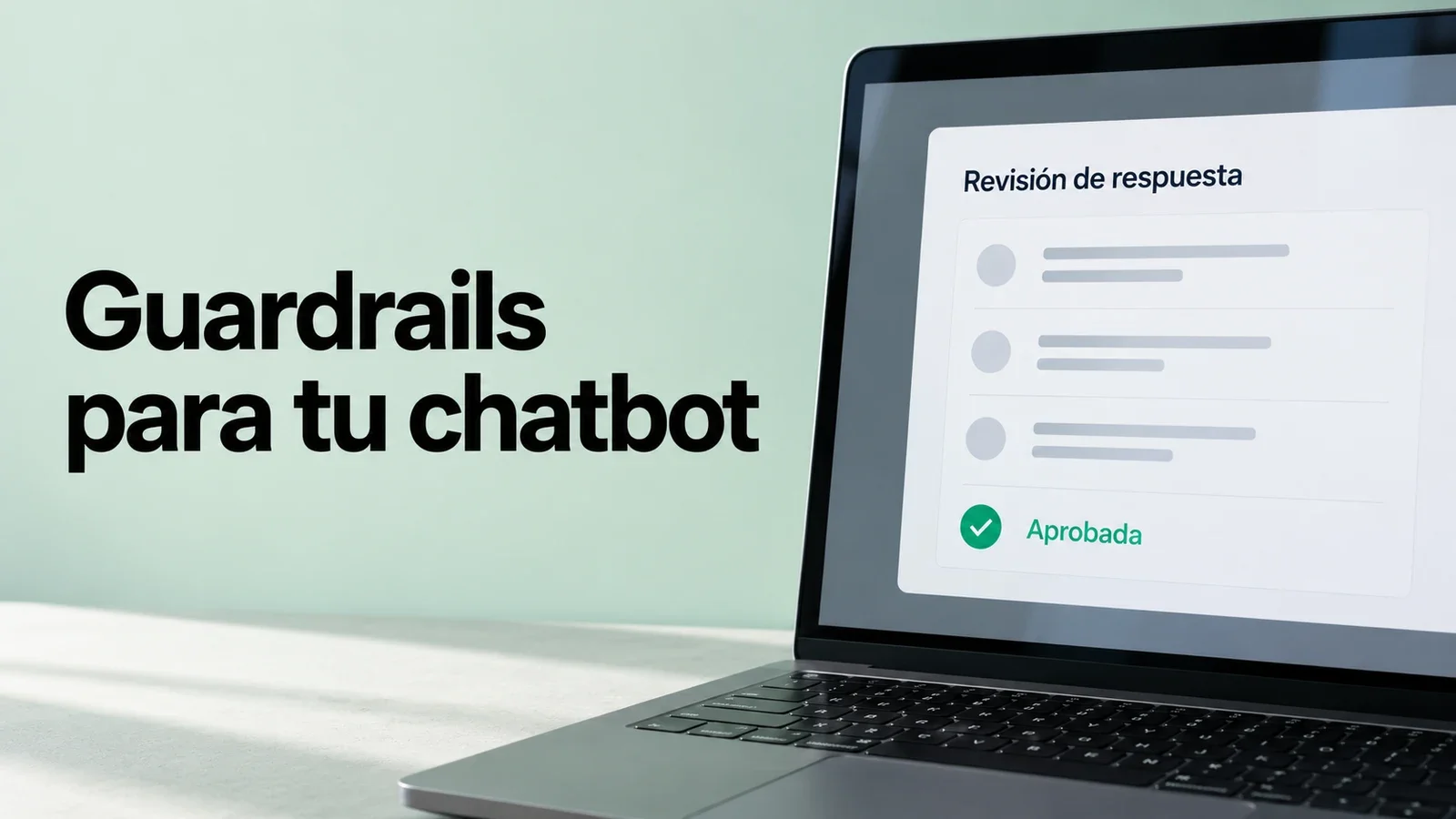 Portada de «Guardrails para LLM: por qué tu chatbot necesita una red de seguridad»