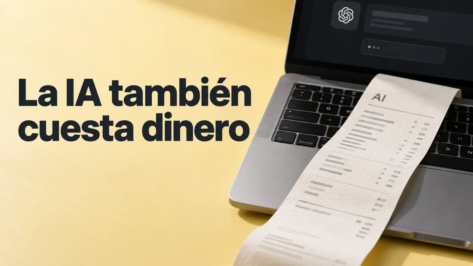 Portada de «Las empresas han descubierto que la inteligencia artificial cuesta dinero»