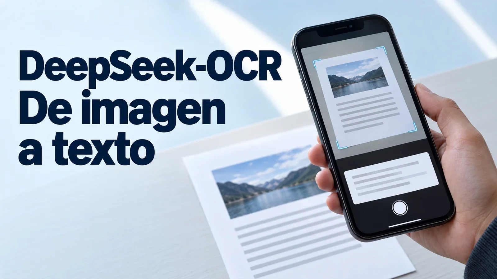 Portada de «DeepSeek-OCR: la IA que lee demasiado en todo»