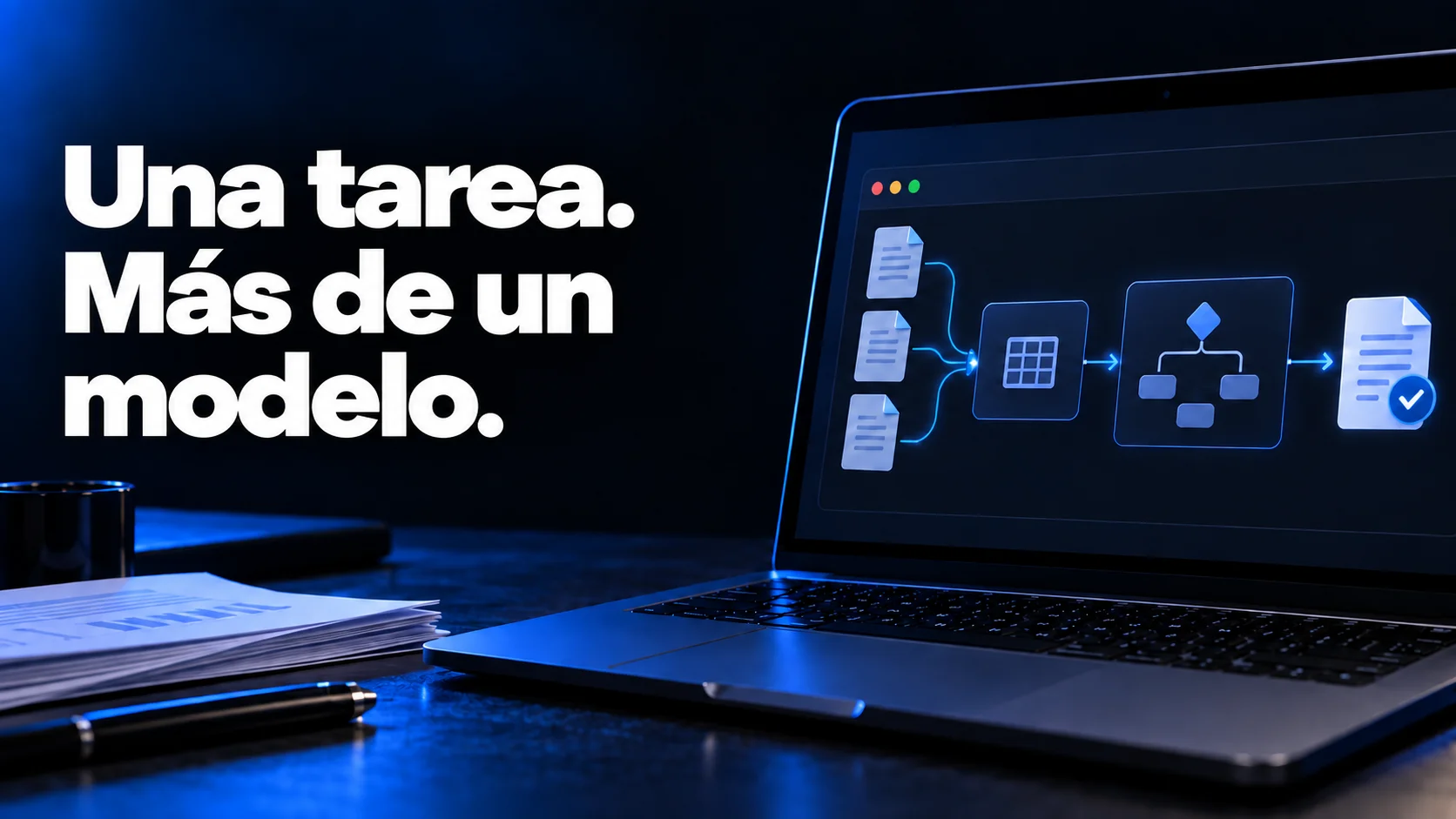Portada de «Una tarea. Más de un modelo.»